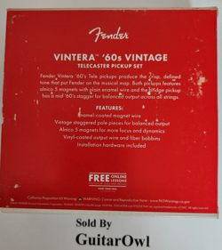 FENDER GUITAR VINTERA