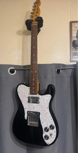 ELECTRIC GUITAR FENDER TC72TS TELECASTER CUSTOM NO. 5 BLACK CRAFTED IN JAPAN