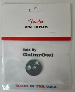 FENDER UPPER NECK MOUNTING DISC 70S MICRO TILT NICKEL MADE IN THE USA 0020220049