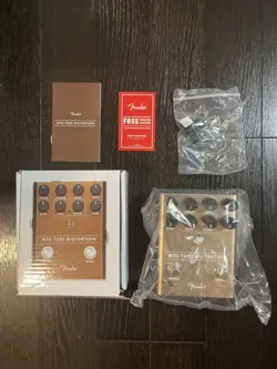 UNUSED  FENDER MTG TUBE DISTORTION PEDAL