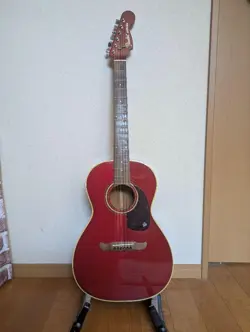 FENDER CATALINA HANAKO ACOUSTIC GUITAR RED SAFE DELIVERY FROM JAPAN