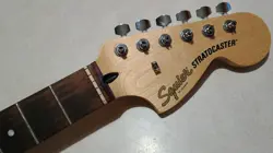 2022 FENDER SQUIER AFFINITY SERIES STRATOCASTER ELECTRIC GUITAR NECK GOLD LABEL