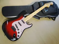 FENDER KEN STRATOCASTER GALAXY RED 2017 MODEL
