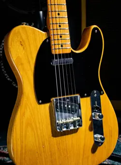 FENDER USA VINTAGE '52 TELECASTER BTB 1997 USED ASH BODY MAPLE NECK W/HARD CASE