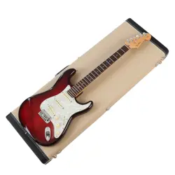 FENDER CUSTOM SHOP FENDER CUSTOM SHOP MSATERBUILT STRATOCASTER NOS TRANS RED BY