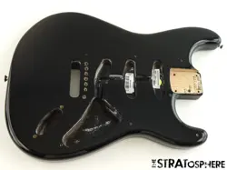 FENDER AV II AMERICAN VINTAGE 1957 STRATOCASTER BODY, STRAT ALDER BLACK