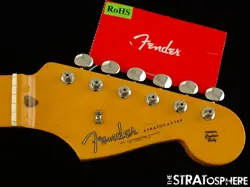FENDER AV II AMERICAN VINTAGE 1957 STRAT NECK + TUNERS, STRATOCASTER USA MAPLE.