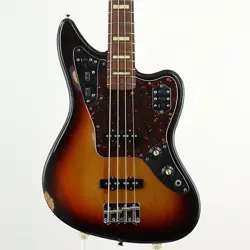 FENDER JAPAN JAB-90EQ 3 TONE SUNBURST USED ALDER BODY MAPLE NECK W/SOFT CASE