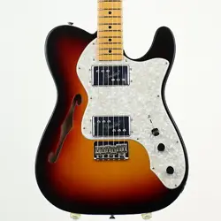 FENDER USA AMERICAN VINTAGE II 1972 TELECASTER THINLINE 3-COLOR SUNBURST USED
