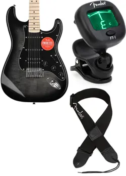 SQUIER 0378153539 + FENDER 0239978005 + FENDER 0990662043 VALUE BUNDLE