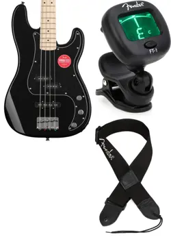 SQUIER 0378553506 + FENDER 0239978005 + FENDER 0990662043 VALUE BUNDLE