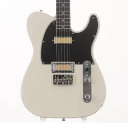 ELECTRIC GUITAR USED FENDER MEXICO GOLD FOIL TELECASTER WHITE BLONDE 21FRET