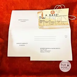 FENDER '78 PRECISION BASS LEFTY