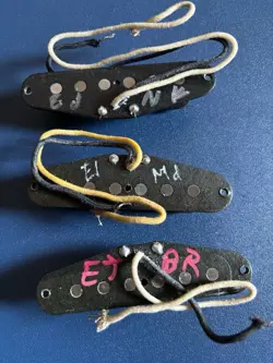 FENDER ERIC JOHNSON SIGNATURE STRATOCASTER PICKUP SET PICKUP SET