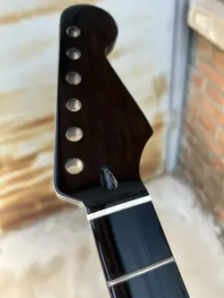 STAINLESS STEEL 22FRET BLACK FOR FENDER START LUSTER MAPLE ELECTRIC GUITAR NECK