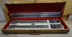 1956 FENDER DUAL 8 PROFESSIONAL VINTAGE STEEL GUITAR W/CASE
