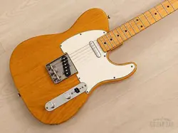 1985 FENDER TELECASTER '72 VINTAGE REISSUE TL72-55 NATURAL ASH, JAPAN MIJ