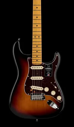 FENDER AMERICAN PROFESSIONAL II STRATOCASTER - 3-COLOR SUNBURST #42922