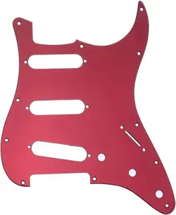 RED MIRROR GUITAR PICKGUARD PLATE FIT FENDER STRATOCASTER STRAT