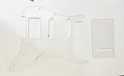 KAISH CLEAR PICKGUARD TREMOLO COVER FOR FENDER STRATOCASTER READ FOR SPECIFICS