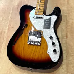 FENDER VINTERA II '60S TELECASTER THINLINE SEMI-HOLLOW ELECTRIC GUITAR SUNBURST