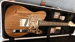 TELECASTER CUSTOM BUILD WITH HARDSHELL CASE NOT FENDER TELE EBONY FRETBOARD