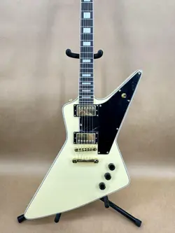 ELECTRIC GUITAR YELLOW GOOSE MULTILAYER BLACK FENDER GOLD FITTINGS 6 STRING