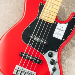 FENDER  JAPAN HYBRID II JAZZ BASS V MAPLE FINGERBOARD -MODENA RED-