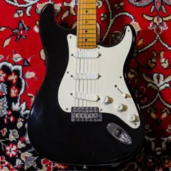 FENDER /ERIC CLAPTON STARATOCASTER BLACK 1999 USED ELECTRIC GUITAR ST TYPE