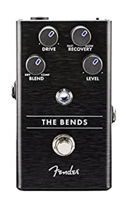 USED  (VERY GOOD) FENDER EFFECTS PEDAL THE BENDS COMPRESSOR PEDAL (NO BATTERIES