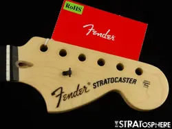 USA FENDER JIM ROOT STRATOCASTER STRAT NECK, GUITAR COMPOUND RADIUS EBONY