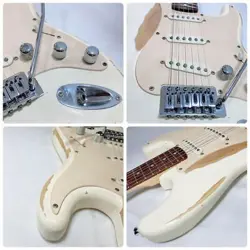 GUITAR FENDER WHITE