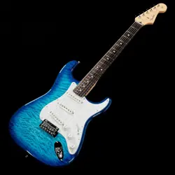 FENDER / FSR MADE IN JAPAN HYBRID II STRATOCASTER BLUE BURST ELECTRIC GUITAR