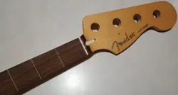 FENDER FRETLESS JAZZ BASS ELECTRIC GUITAR NECK PARTS PROJECT REPAIR