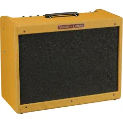 FENDER LE HOT ROD DELUXE IV 40W 1X12 TUBE COMBO AMP LACQUERED TWEED REFURBISHED