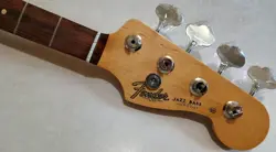 UNPLAYED FENDER VINTERA 60S JAZZ BASS ELECTRIC GUITAR NECK EXTRA CLEAN READ DESR