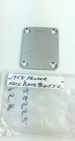 PLATE #026552 STRATOCASTER