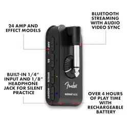 HEADPHONE AMPLIFIER BLACK