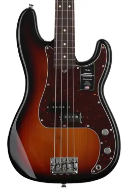 FENDER AMERICAN PROFESSIONAL II PRECISION BASS GUITAR - 3-COLOR SUNBURST,