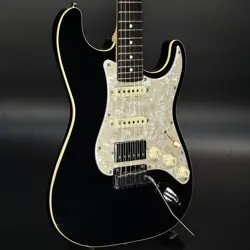 USED FENDER / MADE IN JAPAN MODERN STRATOCASTER HSS BLACK 2022 JD22009879 GUITAR