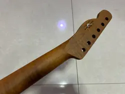 NEW 22FRET ROASTED FLAME MAPLE GUITAR NECK FOR DIY FENDER TL NECK PARTS REPLACE