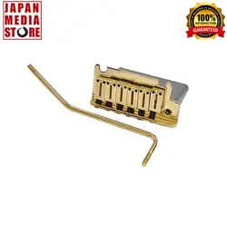 FENDER AMERICAN SERIES STRATOCASTER '86-'07 TREMOLO BRIDGE ASSY GOLD FOR GUITAR