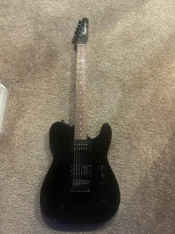 FENDER 371001532 SQUIER BULLET STRAT ELECTRIC GUITAR - BLACK