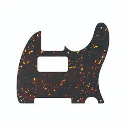 FOR US FENDER STANDARD TELE GUITAR PICKGUARD WITH TV JONES, BROWN TORTOISE