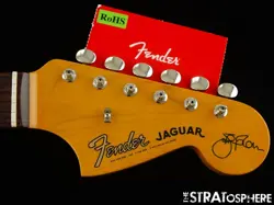 USA FENDER JOHNNY MARR '65 JAGUAR NECK + TUNERS 1965 ROSEWOOD NITRO FINISH.