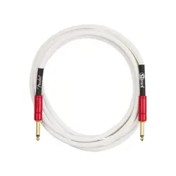 CABLE WHITE/RED 10'