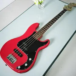 SQUIER BY FENDER AFFINITY PRECISION BASS PJ PICKUP RED MATTE ELECTRIC GUITAR