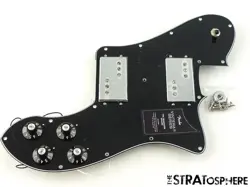 FENDER VINTERA II 70S RI TELE DELUXE W TREMOLO LOADED PICKGUARD HUMBUCKER BLACK