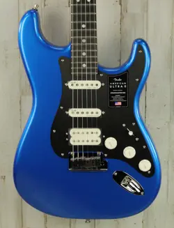 DEMO FENDER AMERICAN ULTRA II STRATOCASTER HSS - NOBLE BLUE (565)