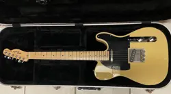 2018 FENDER AMERICAN SPECIAL TELECASTER VINT. BLOND ELECTRIC GUITAR W/ HARD CASE